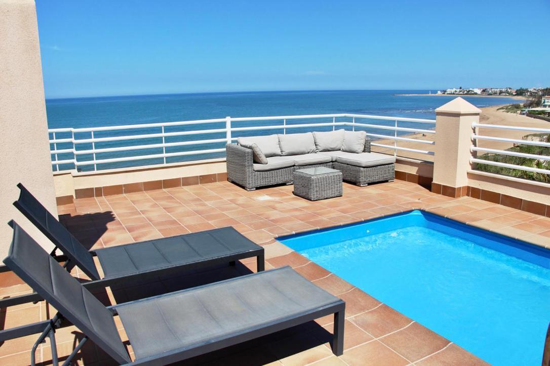 Atico Frontal Al Mar Con Piscina Privada By Homeprive Дения Экстерьер фото