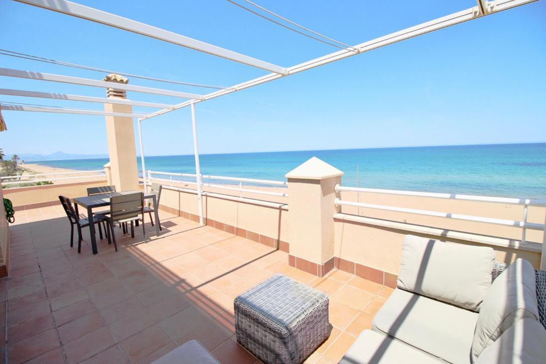 Atico Frontal Al Mar Con Piscina Privada By Homeprive Дения Экстерьер фото